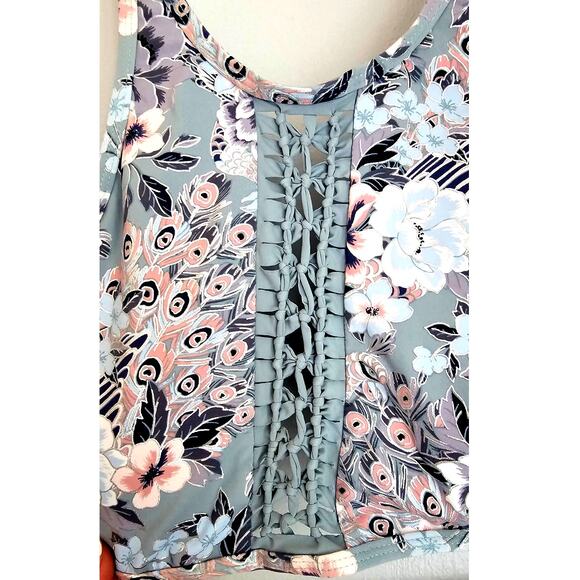 Ambrielle Swimwear High Waist Bikini, Bottom Sz M & High Neck Top Sz L , NWT - Picture 4 of 11